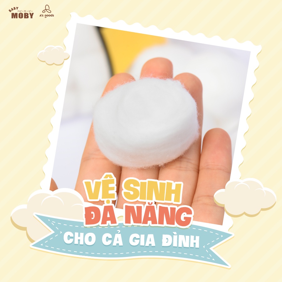 Bông Moby đa năng cỡ nhỏ