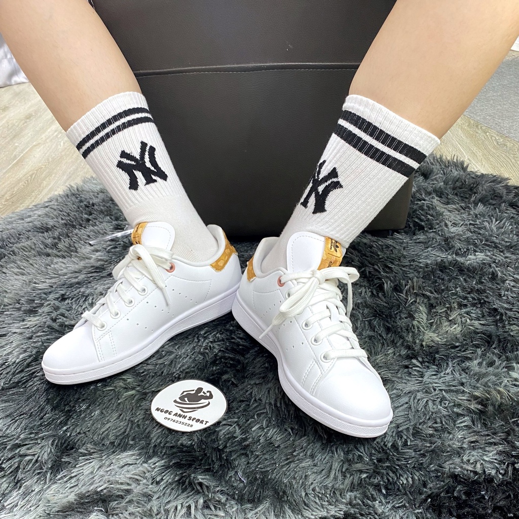 Tất NY MLB, Champion - Tất vớ Puma thể thao cổ cao chất liệu cotton thấm hút mồ hôi, hotrend cho cả nam và nữ