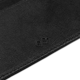 Ví Levents Card Holder/ Black Wallet Chất Simily Giả Da Unisex