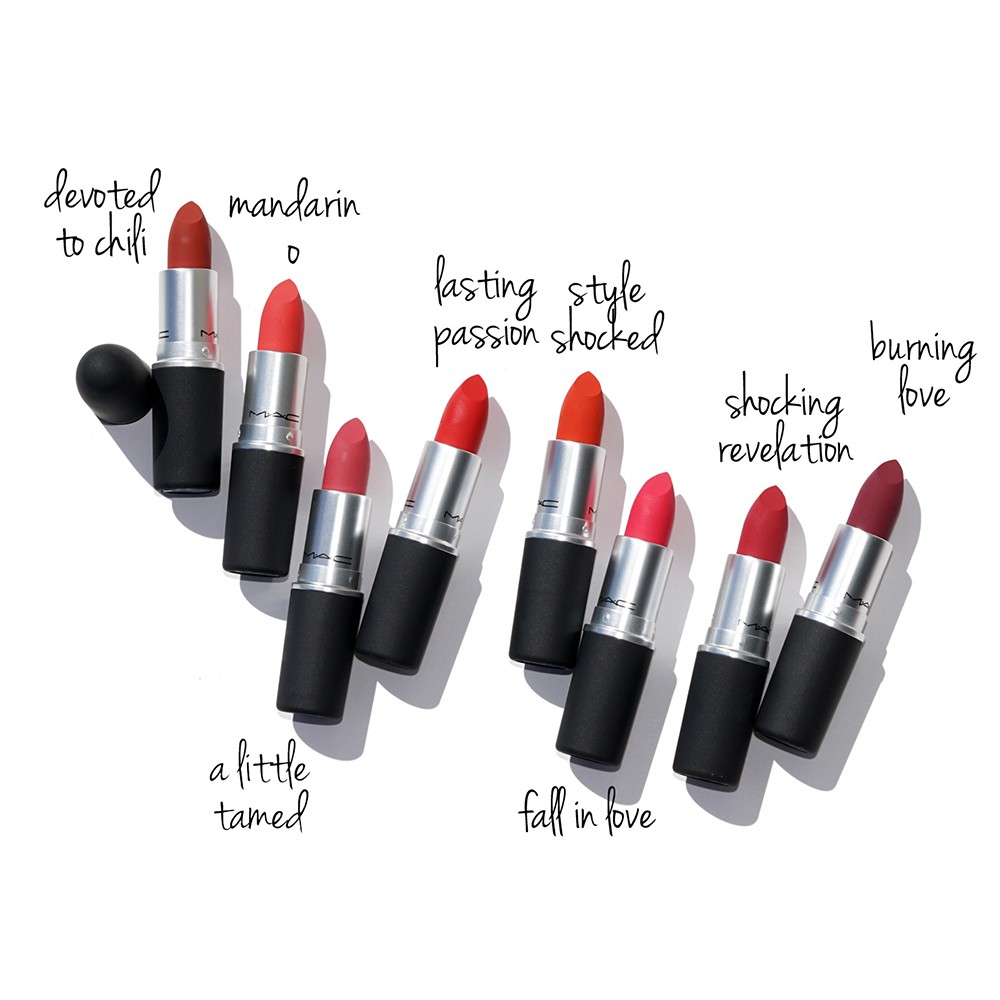 Son MAC Powder Kiss - Matte - Retro Matte Lipstick Fullsize | BigBuy360 - bigbuy360.vn