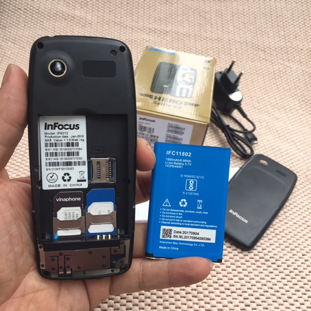 [Freeship toàn quốc từ 50k] Điện thoại infocus Hero selflife IF9012 pin trâu 1800 mAh -2 sim | BigBuy360 - bigbuy360.vn