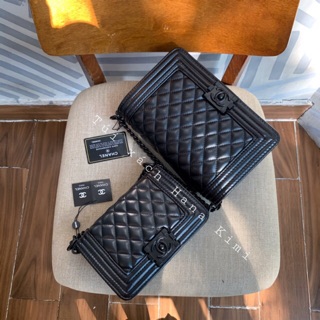 Túi đeo chéo nữ CN Boy xích đen