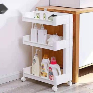 Kệ để đồ 3 tầng có bánh xe
