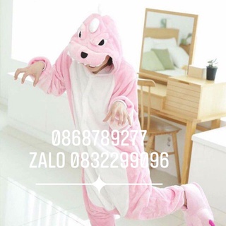 Bộ Đồ Thú Khủng Long Xanh