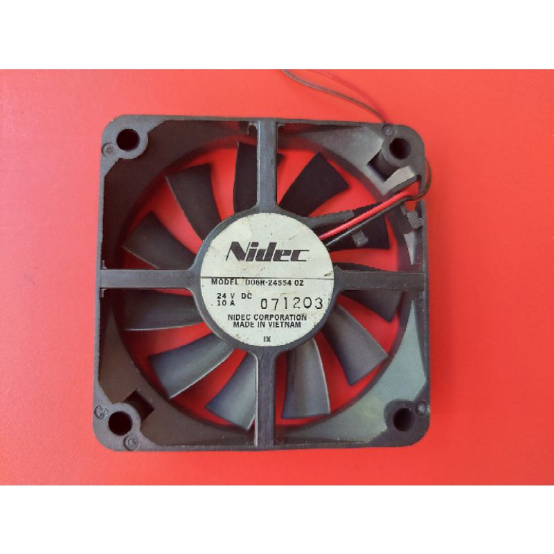 Quạt tản nhiệt Nidec 24V 6×6×1.5 tháo máy Nhật