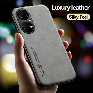Sang trọng bao da điện thoại chống sốc sành điệu cho huawei p50 pro / p50 vỏ