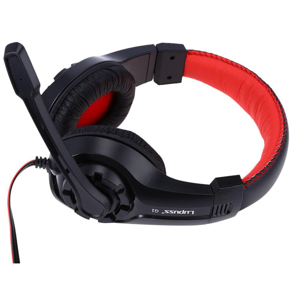 [Thanh Lý Hàng Tồn Kho Không Hộp] Tai nghe chụp tai chơi Game nghe nhạc Bass Lupuss G1 có Mic | BigBuy360 - bigbuy360.vn