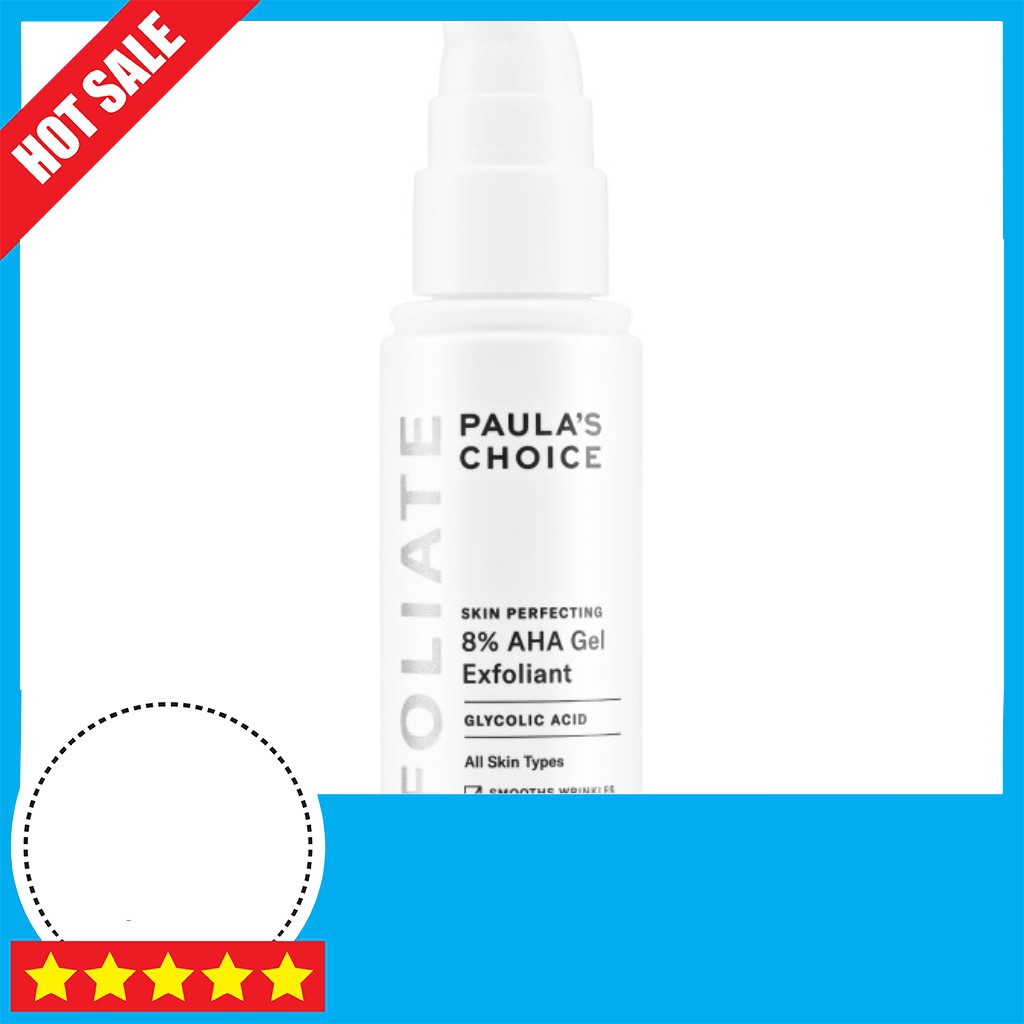 Gel loại bỏ tế bào chết Paula's Choice Skin Perfecting 8% AHA Gel Exfoliant 100ml Mã: 1900-1907