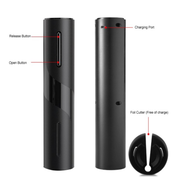 Sản Phẩm Máy mở nắp chai rượu vang tự động HES-008 .