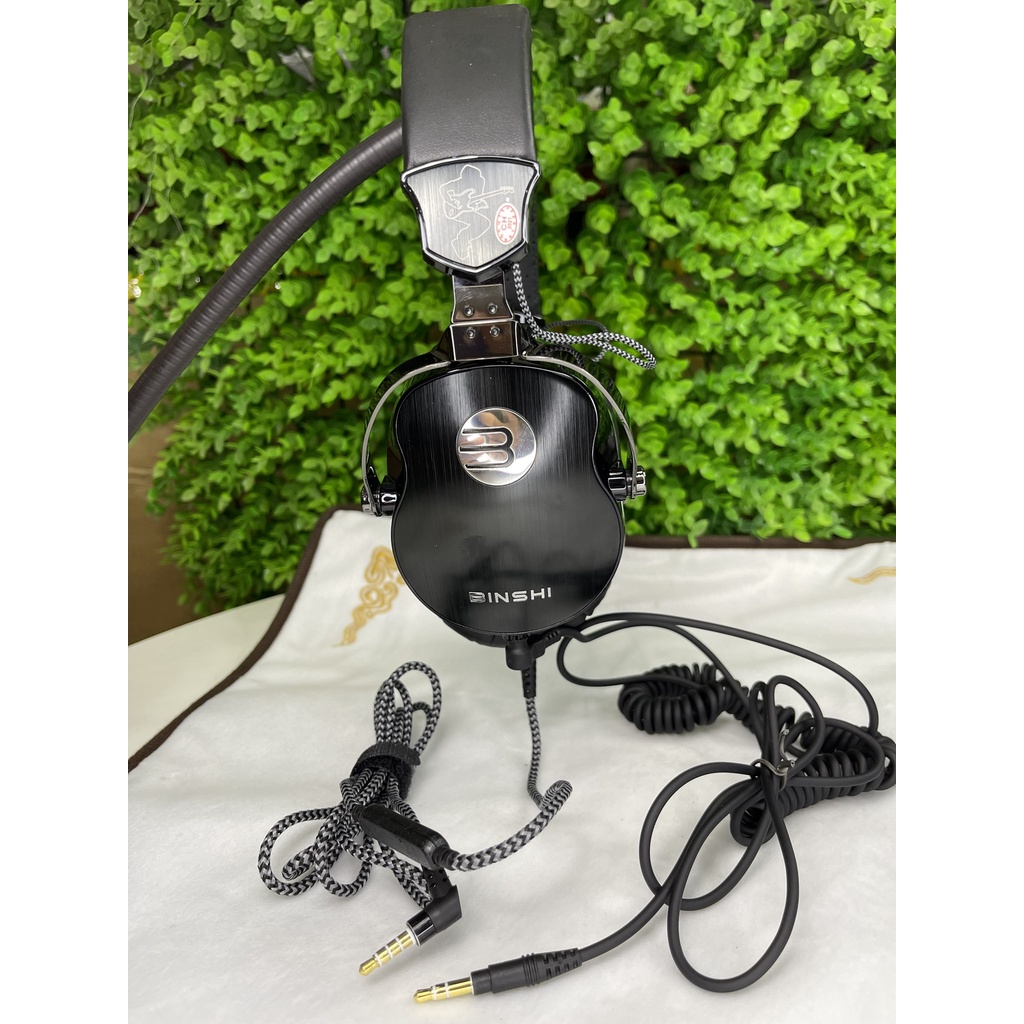 Tai Nghe Chụp Đầu Cao Cấp BINSHI BS- X6 Thiết Kế Sang Trọng Tinh Tế, Âm Thanh Hay Êm Ái Giúp Người Nghe Trải Nhiệm Âm Th