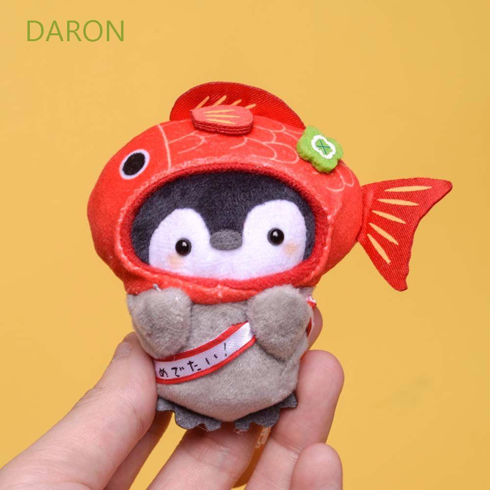 Móc khoá chim cánh cụt nhồi bông dễ thương