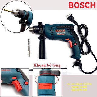 ]máy khoan tường, sắt, gỗ bosch khoan 13 ly - professional gsb 13re - lõi đồng 100%