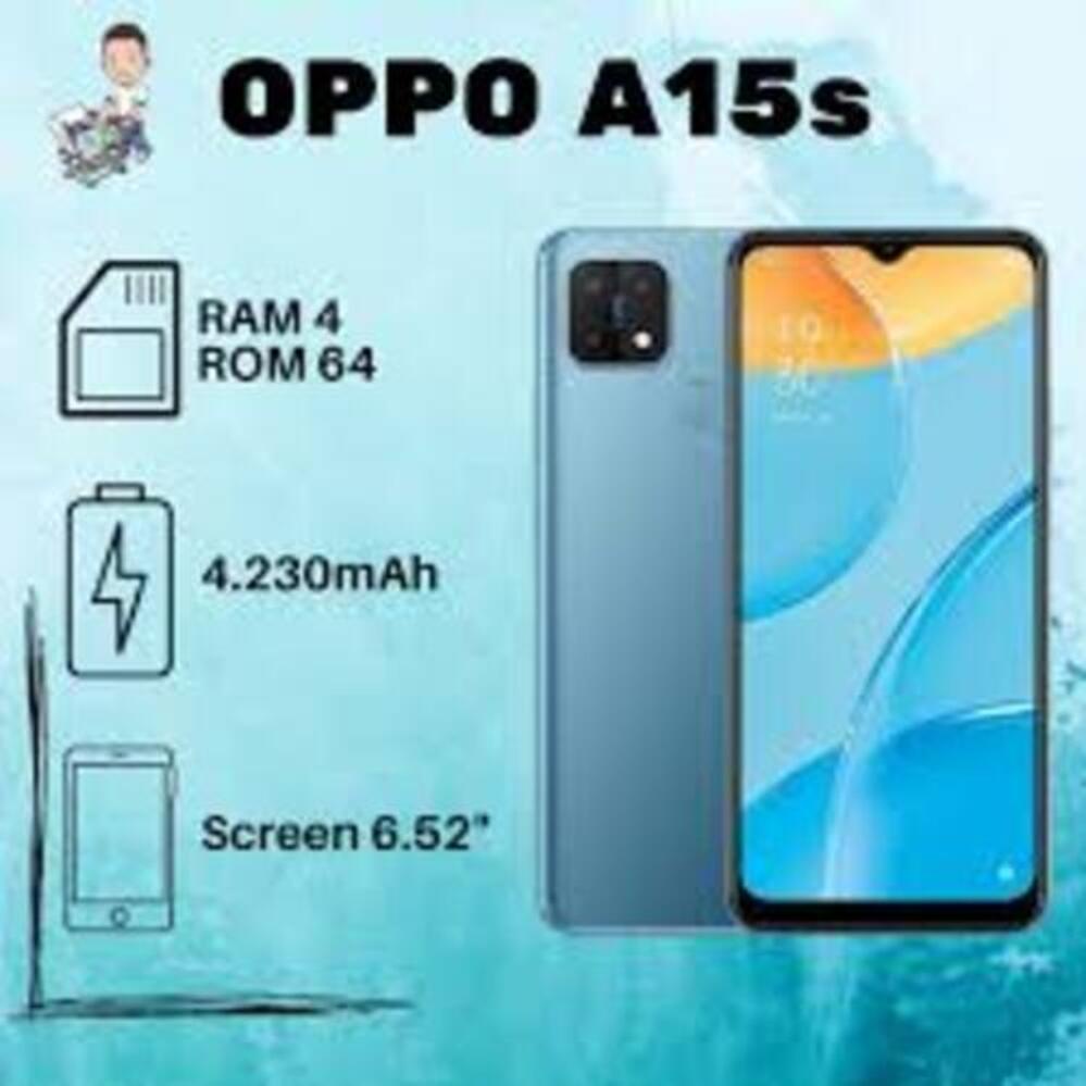 Điện thoại Oppo A15S 2simram 6G rom 128G Chính Hãng,Camera sau: 13 MP & 2 MP, 2 MP, Chiến Game siêu mượt - TNN 02