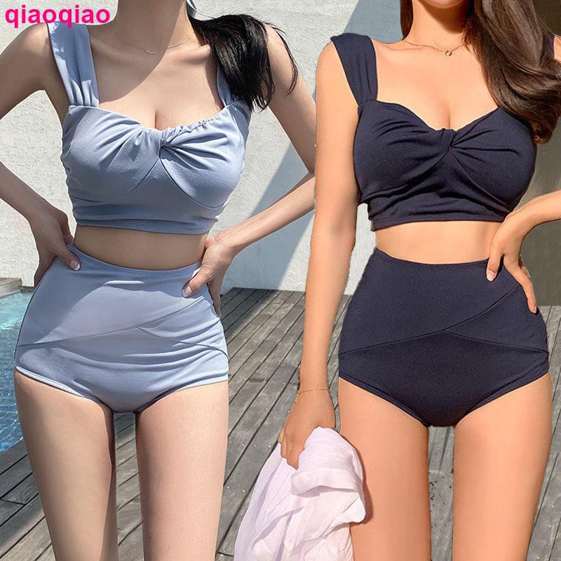 Đồ Bơi Lưng Cao Phong Cách Hàn Quốc Quyến Rũ Cho Nữ