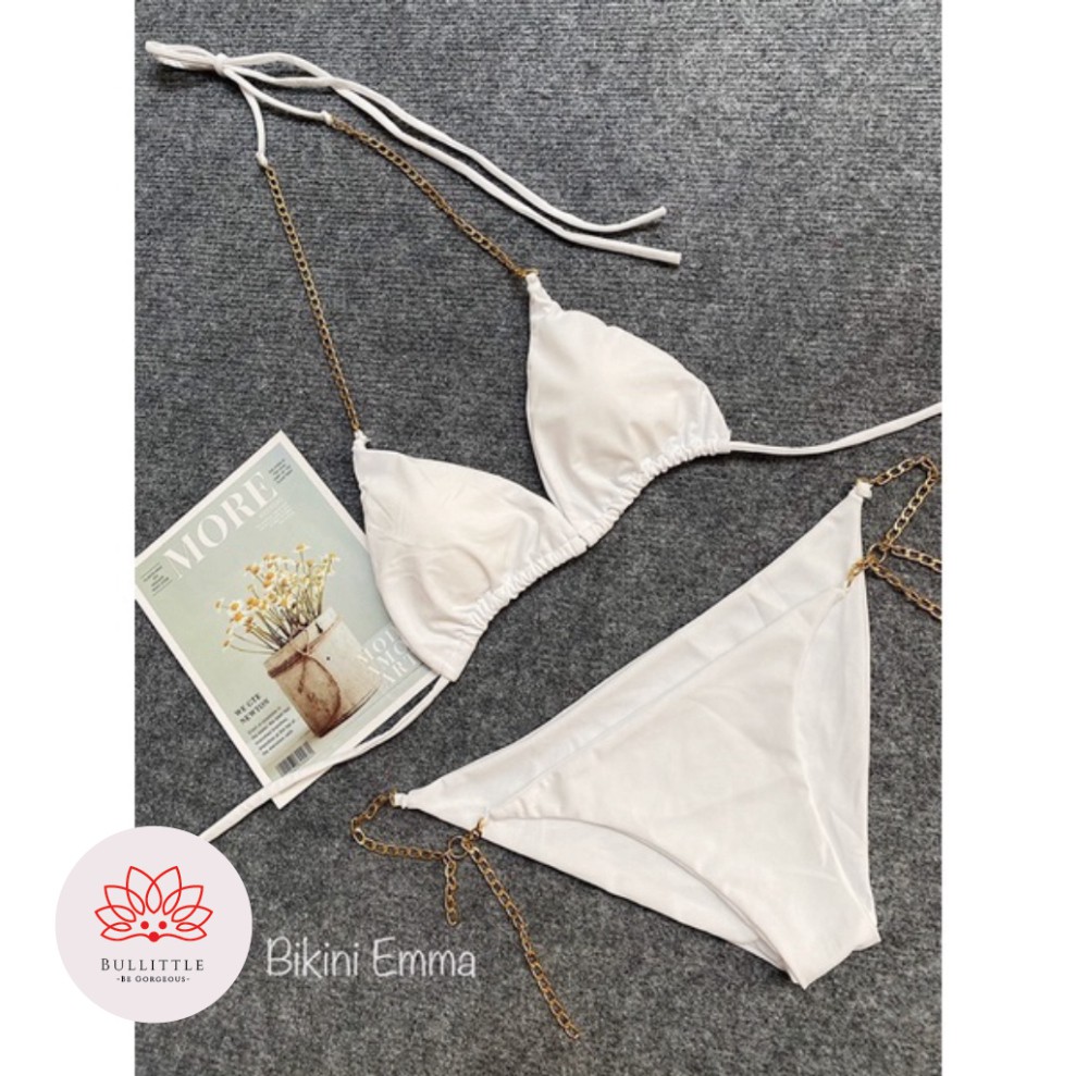 [Có sẵn - Ảnh thật] Bikini tam giác phối dây xích sexy | BigBuy360 - bigbuy360.vn
