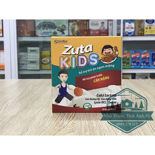 ZUTA KIDS HỖ TRỢ TRẺ ĂN NGON MIỆNG HỖ TRỢ PHÁT TRIỂN CÂN NẶNG