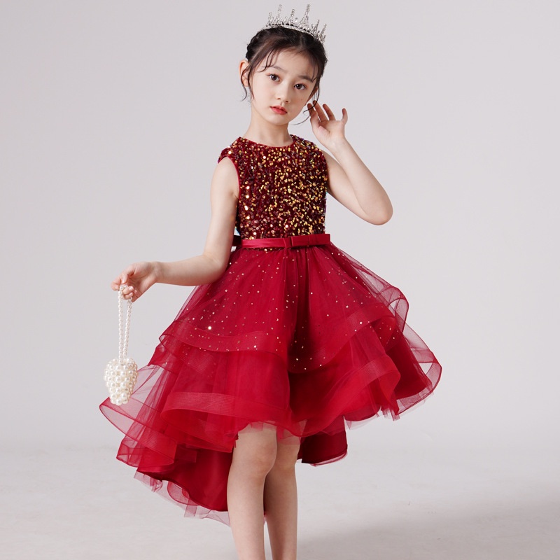DC2 Size110-170 (14-46kg) Đầm công chúa cao cấp (Đầm voan xoè vải lụa dự tiệc đám cưới) Hàng Quảng Châu