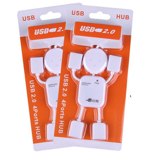 Hub Usb Chia 4 Cổng Hình Người