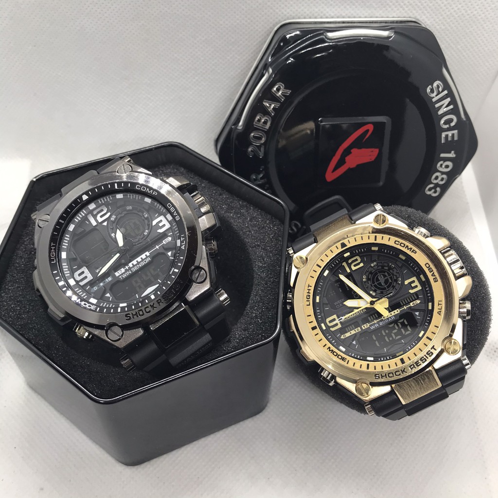 Đồng hồ nam Gshoch  MTG S1000 Original _ Chống nước 5ATM_Viền Thép không gỉ, Nam tính, Mạnh mẽ 55mm | BigBuy360 - bigbuy360.vn