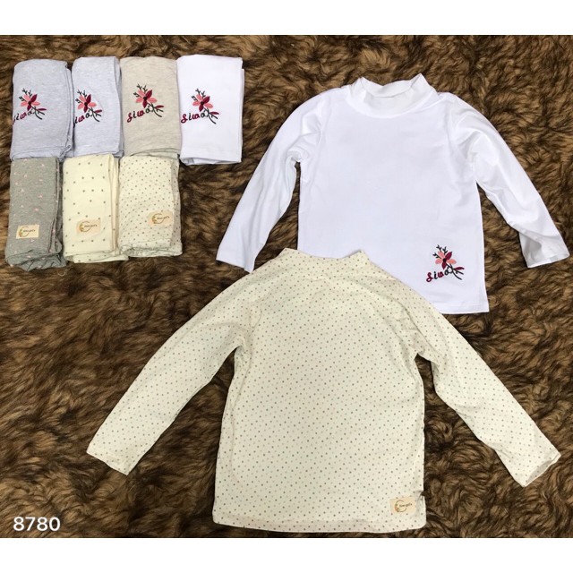 Áo thun cổ 3p bé gái SIWO kids (1-15t)