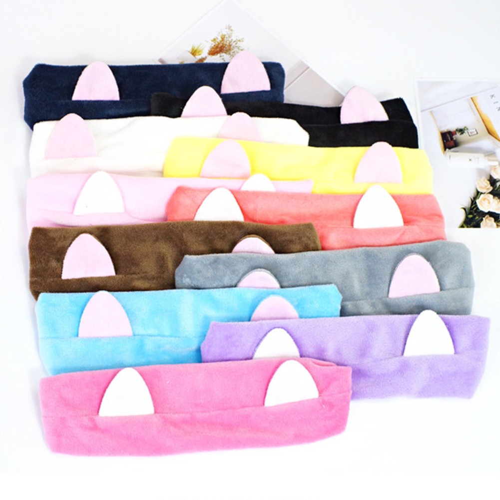 (Hàng Có Sẵn) Băng Đô Co Giãn Phong Cách Hàn Quốc Cho Nữ