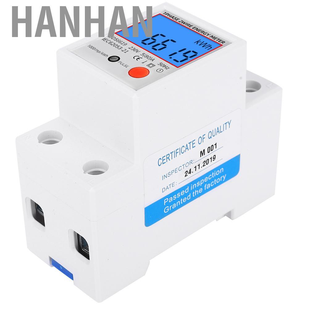 Đồng Hồ Đo Điện Áp Đa Năng Hiển Thị Màn Hình Kỹ Thuật Số 1 Pha 230v 50hz