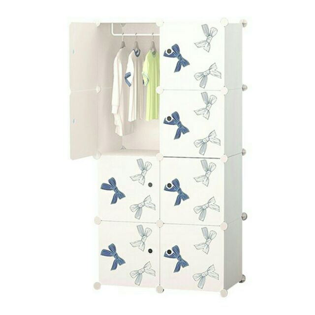 Tủ nhựa ghép 8 ngăn size lớn mẫu mới nhất