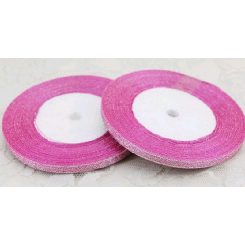 Hoả tốc Cuộn 20 mét ruy băng Kim tuyến 0.6cm nhiều màu