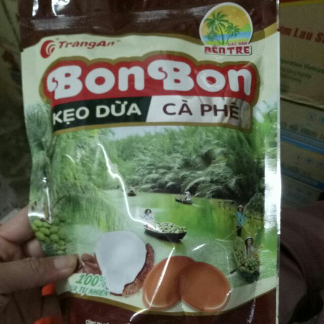 Kẹo Dừa Cà Phê BonBon 188g