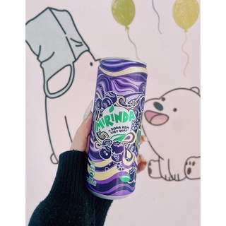 Combo 6 lon mirinda soda kem việt quất 330ml