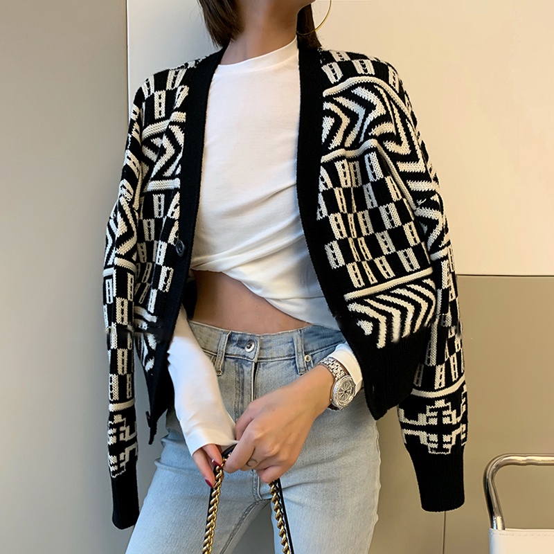 [CÓ SẴN] Áo Khoác Cardigan Dệt Kim Phom Ngắn Dành Cho Nữ KL31