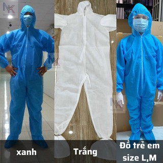 Đồ bảo hộ y tế 4 món và 7 món, có đồ trẻ em