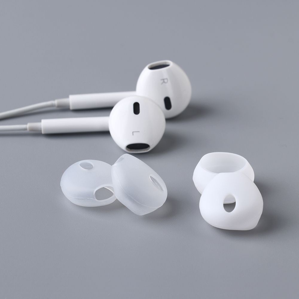 Đệm bọc tai nghe thay thế bằng silicon mềm nhiều màu chống sốc tiện lợi