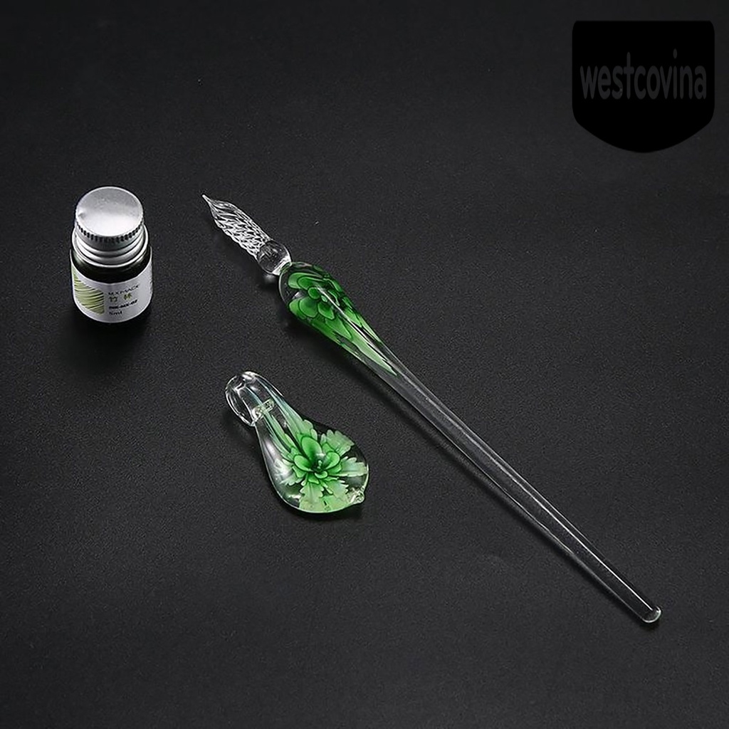 Phương Tây✎1 Bộ Bút Viết Vẽ Pha Lê Nhân Tạo Dùng Làm Quà Tặng Cho Học Sinh