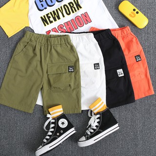Quần Short Kaki Co Giãn Cho Bé Trai và Bé Gái size 8-25kg