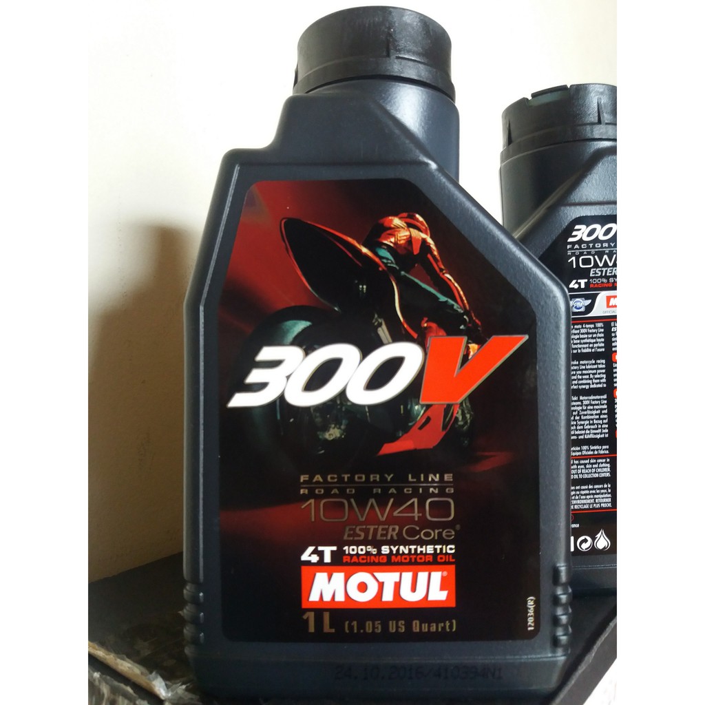 Nhớt Motul 300v 10w40 Tem 3 Lớp Châu Âu