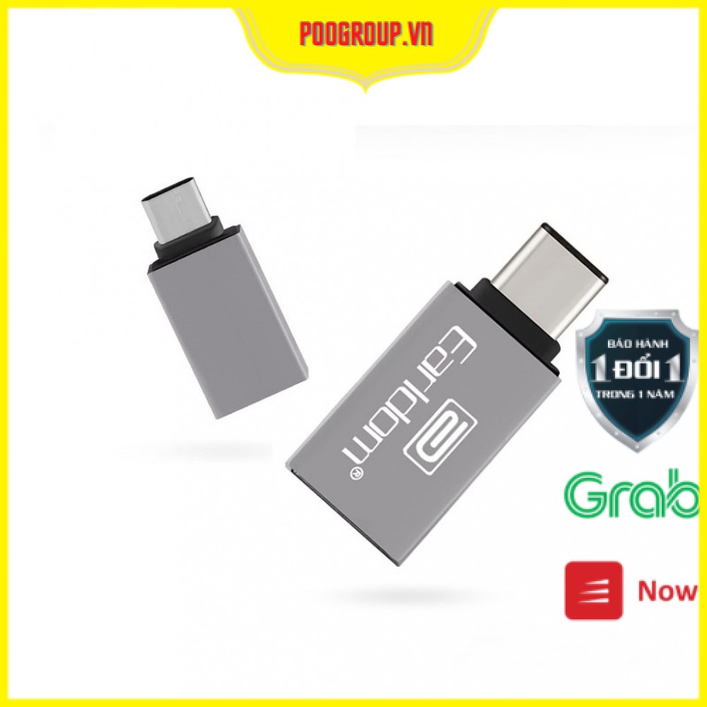 🔥CHIÍNH HÃNG🔥Đầu chuyển đổi Earldom type c sang usb và ngược lại