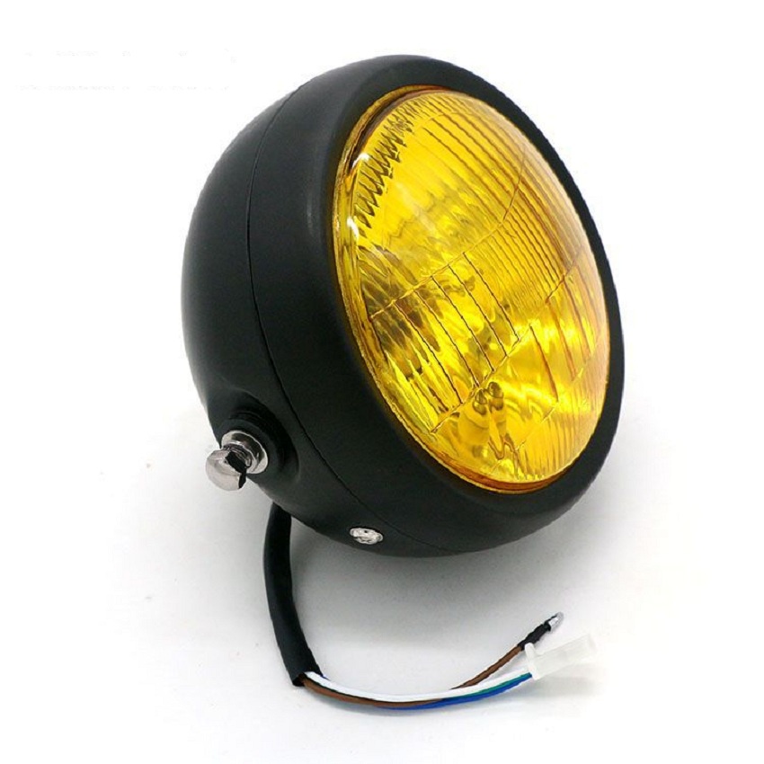 Đèn pha xe máy đèn pha SU GN phù hợp độ Cafe Racer Tracker Win 67 Dream Cub và các loại xe