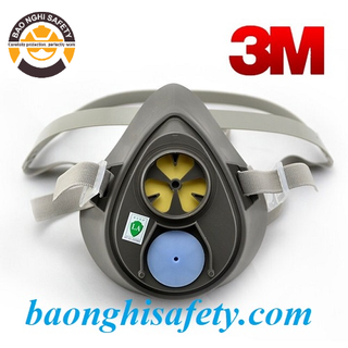 MẶT NẠ CHỐNG HÓA CHẤT 3M 3100