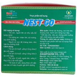 Thực phẩm bổ sung NESTGO (ống dùng thử)