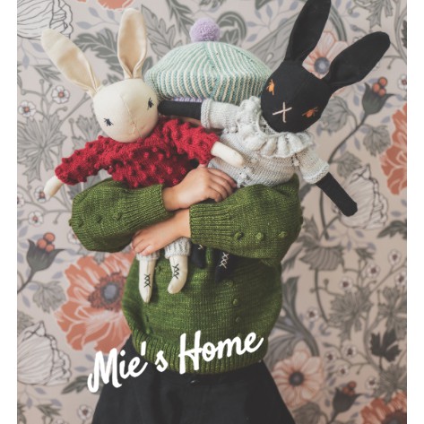 Bộ Kit tự thêu DIY THỎ BÔNG - BUNNIE tự làm, búp bê hộ mệnh - Handmade MIE Shop