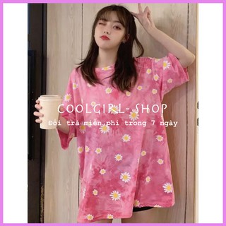 ÁO THUN FOM RỘNG LOANG MÀU HỒNG NHẠT