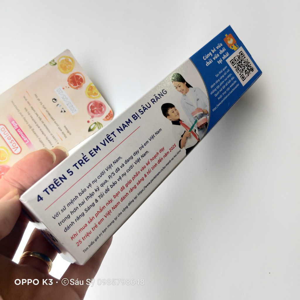 Kem đánh răng PS ngừa sâu răng vượt trội 180g