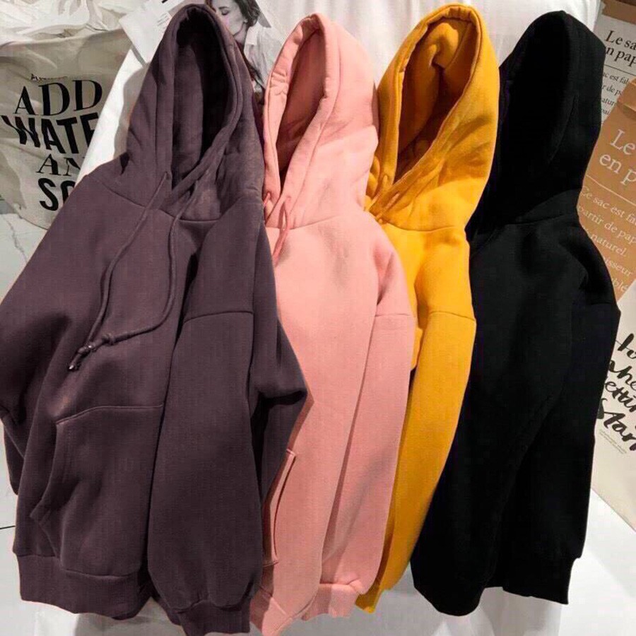 ÁO HOODIE NỈ NGOẠI Basic (HD810 - Trơn) | BigBuy360 - bigbuy360.vn