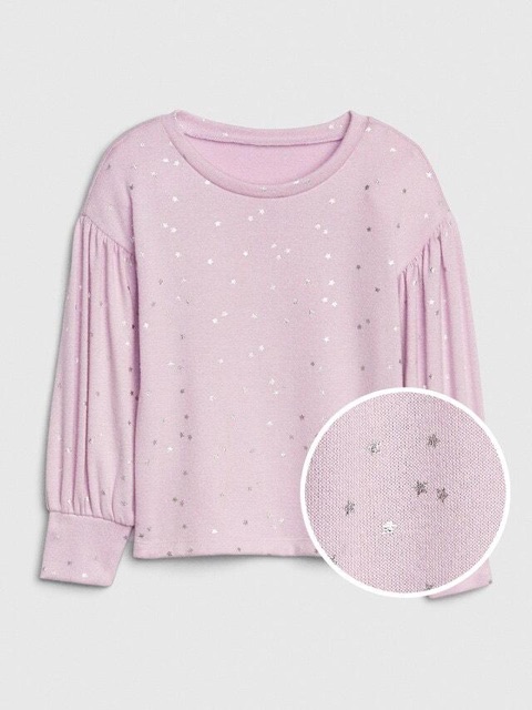 Áo bé gái dài tay