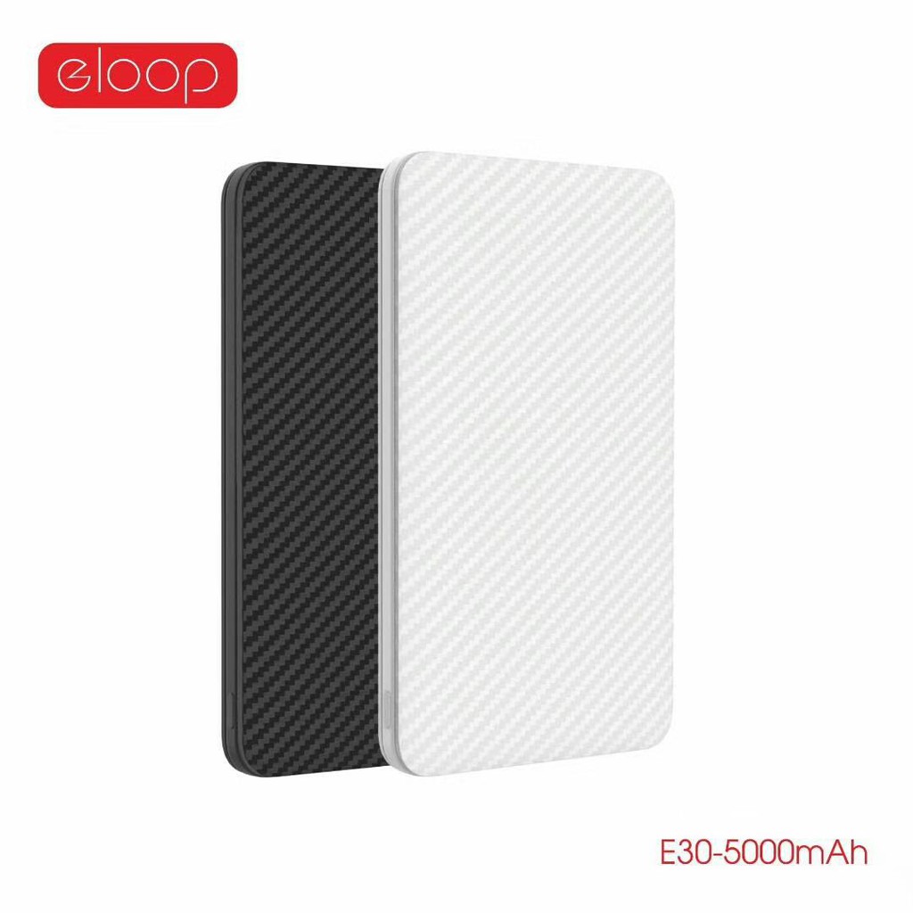 Pin Sạc Dự Phòng Eloop E30 Dung Lượng 5.000mAh