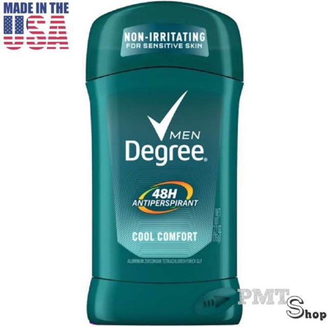 [G01] [USA] Lăn sáp khử mùi nam Degree men Deodorant 85g | Antiperspirant 76g - Black & White, Cool Rush, Intense Sport 