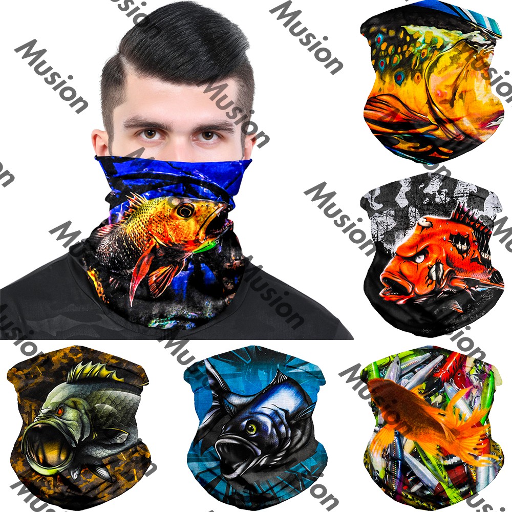 (Hàng Mới Về) Set 6 Khẩu Trang Đa Năng Tiện Dụng Cho Nam Và Nữ