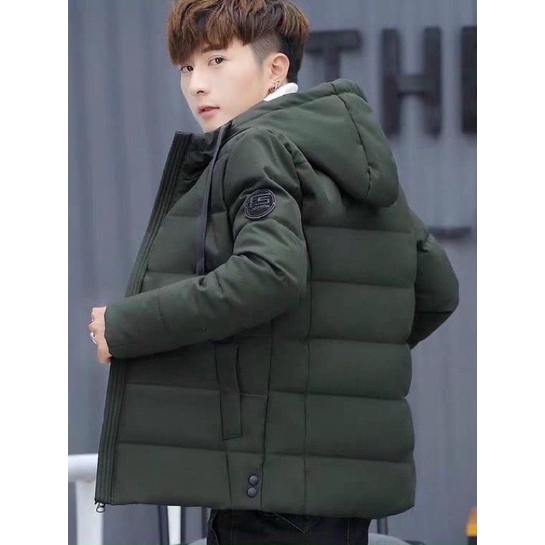 (HCM) ÁO KHOÁC PHAO NAM CÓ MŨ - CHẰN LÔNG 3 LỚP CỰC ẤM - GIỮ ẤM CƠ THỂ MÙA LẠNH - MÙA MƯA - THỜI TRANG THU ĐÔNG KME FASH