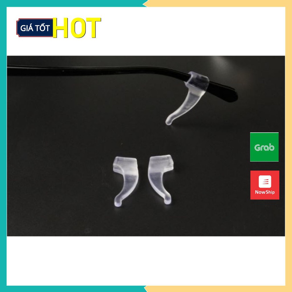 Móc Cài Tai Silicon dùng cho Kính Mắt - 1 đôi - Chống Rơi Kính | [PHỤ KIỆN KÍNH MẮT] [ Ship Hỏa Tốc HN ]